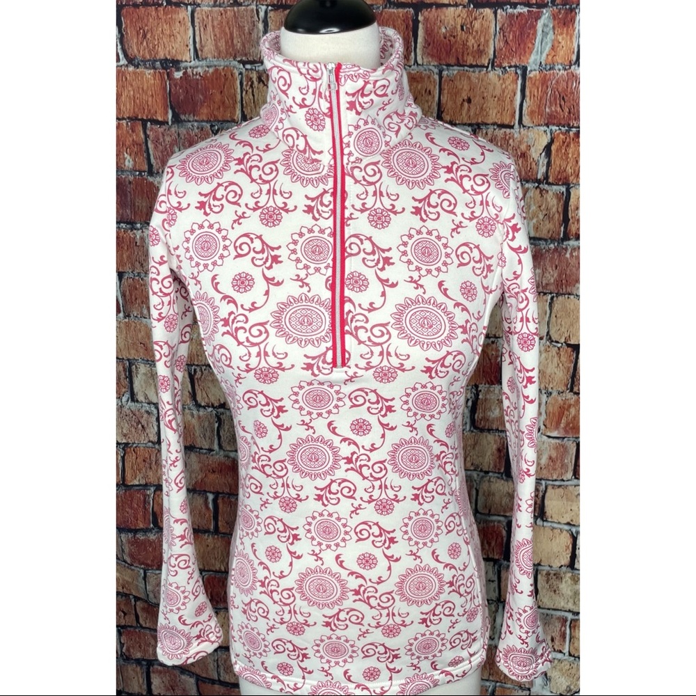 NWT Ascend Fabletics Mock Neck Lola Long Sleeve Fleece Lined Sweatshirt XS